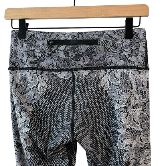 Lululemon Women Leggings 6 Speed Wunder Tight Nulux Florence Speed Wonder - Picture 9 of 12